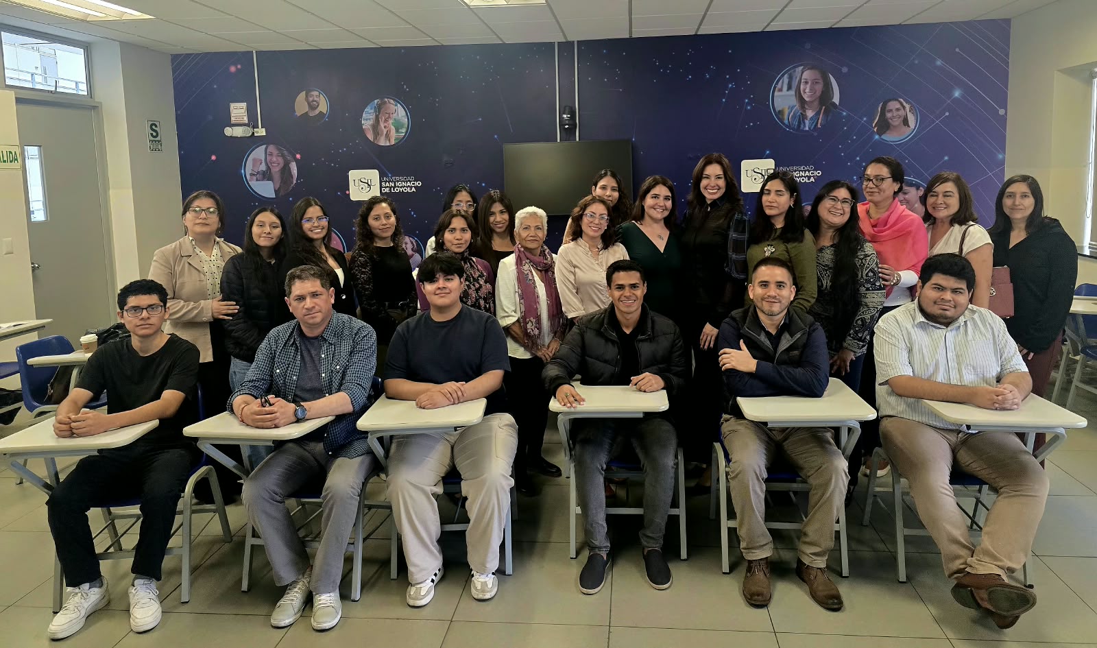 Taller de Sandy Antivero en la Universidad San Ignacio de Loyola